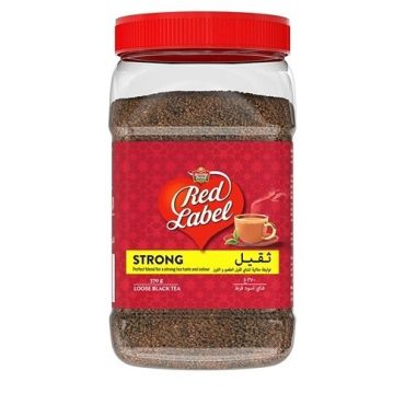 Brooke Bond Red Label Jar, 370Gm, 12 Pieces Per Carton